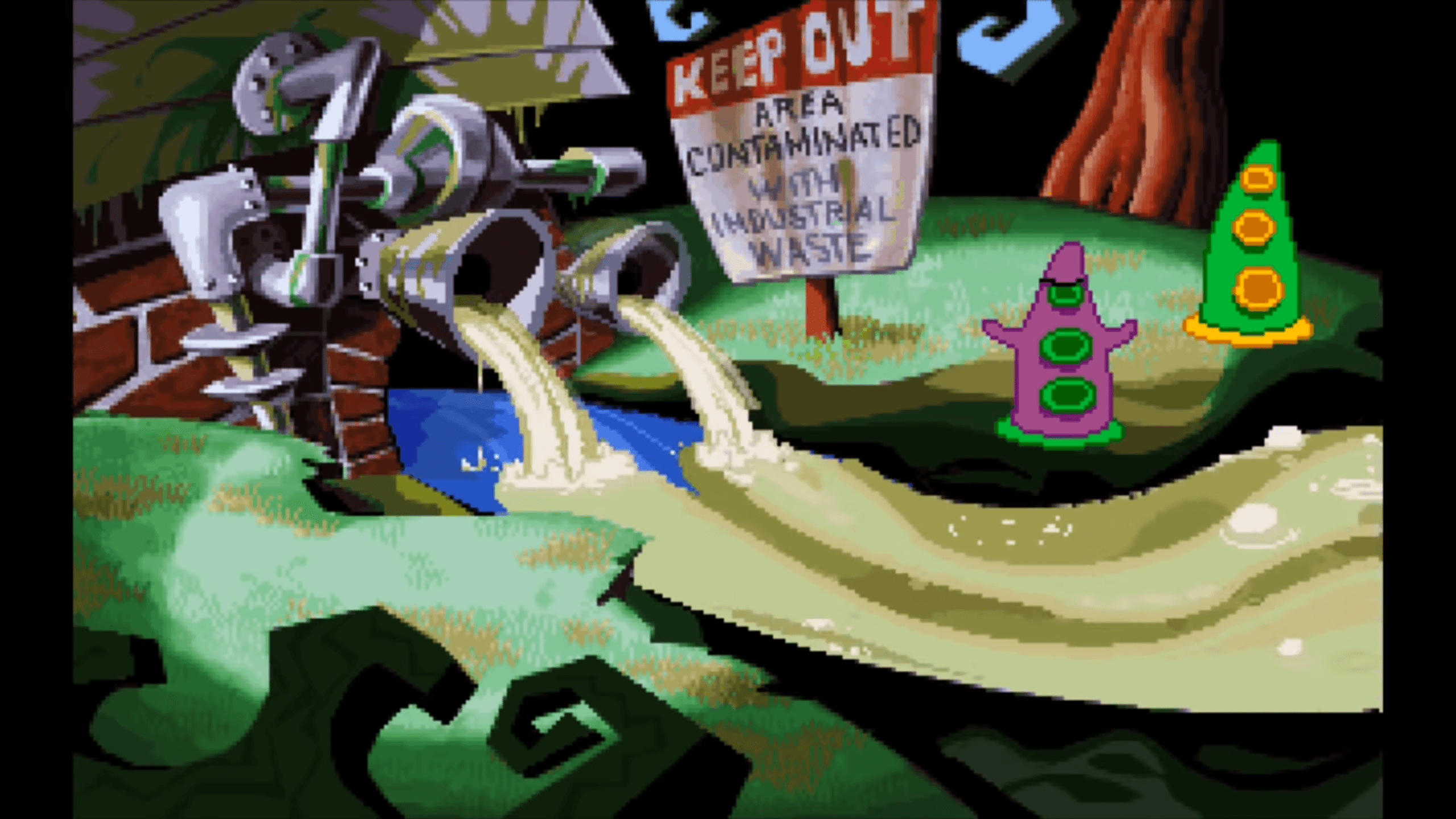 MS-DOS Maniac Mansion II: Day of the Tentacle game