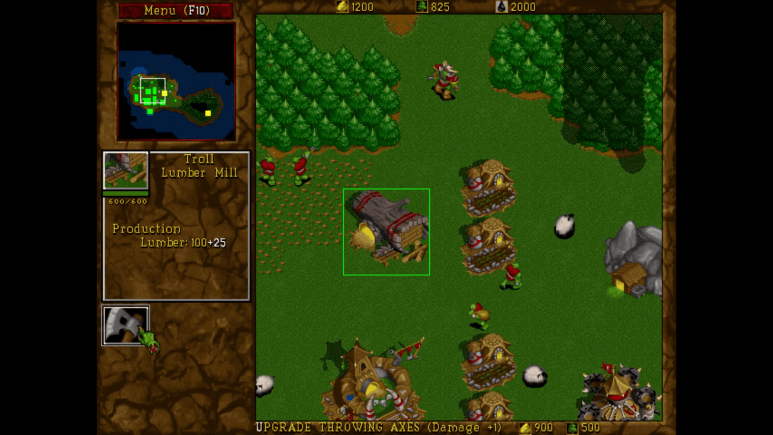 MS-DOS Warcraft II: Tides of Darkness game