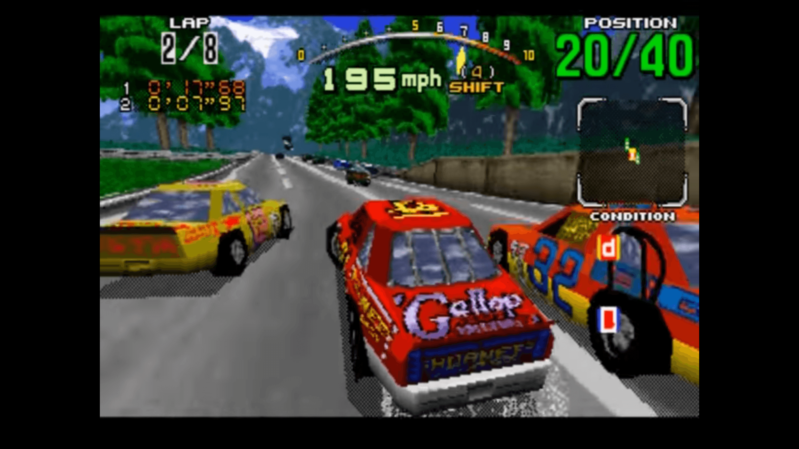 SEGA Saturn Daytona USA game